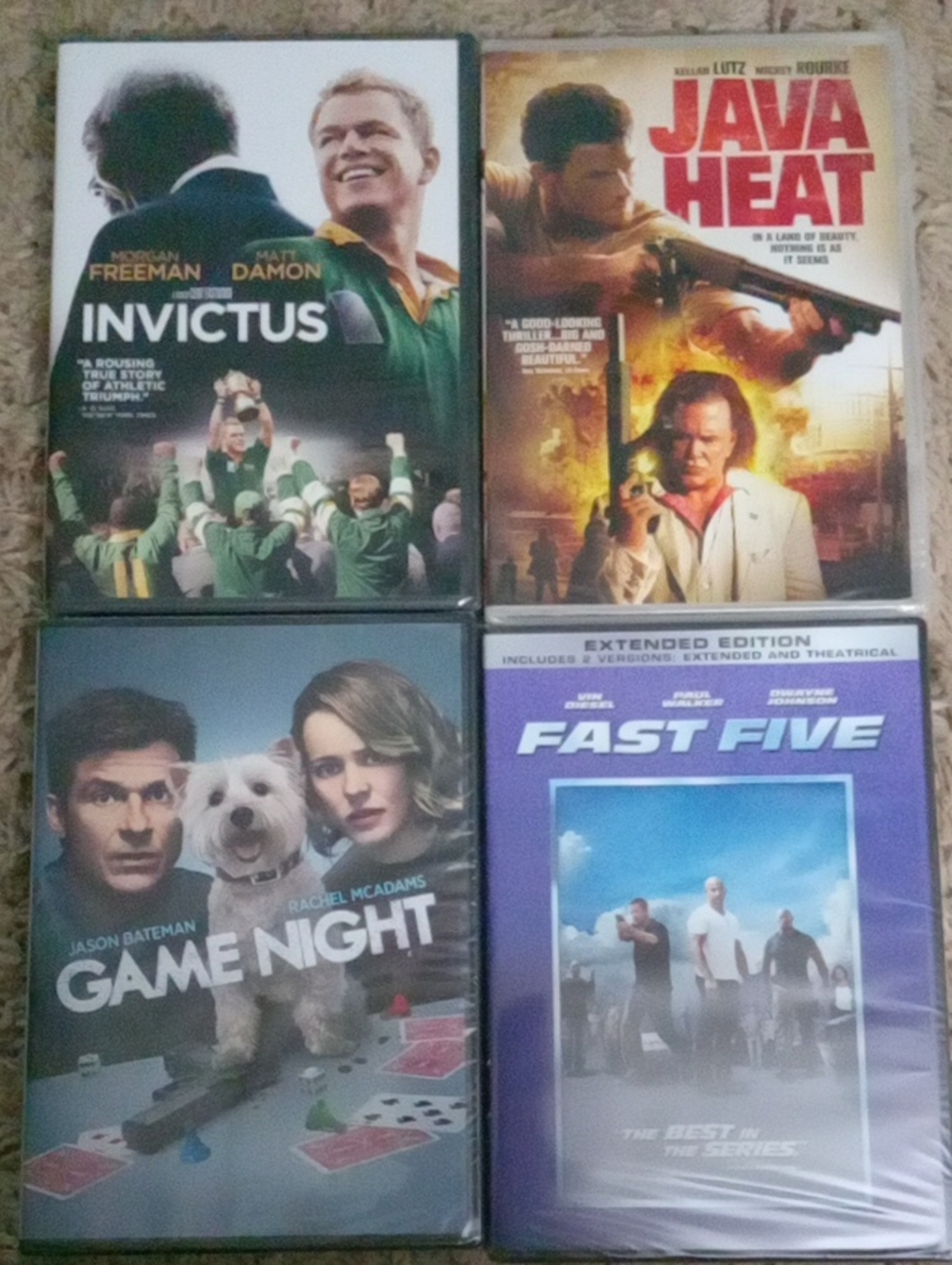 4 New DVDs